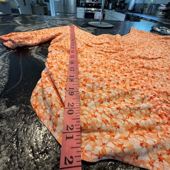 H&M NWT drawstring cinched cropped top L - Picture 4 of 10